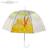 Parapluie transparent unique au monde - le petit prince Jaune 3 - vertbaudet enfant 
