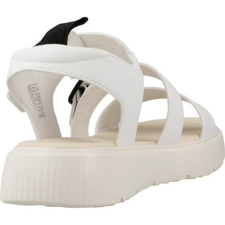 Sandales fille modèle j sandal kodette gir Blanc c1000 3 - vertbaudet enfant 
