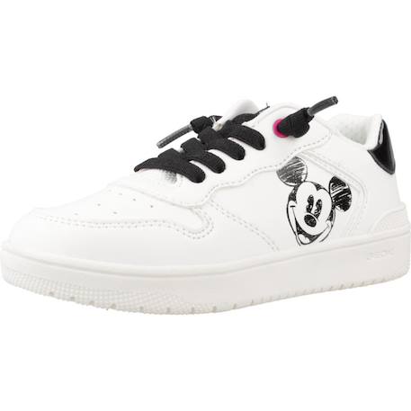 Baskets fille j washiba Mickey mouse Blanc 4 - vertbaudet enfant 