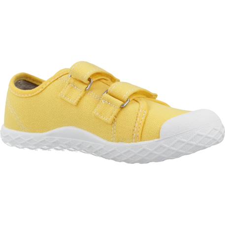 Basket fille modèle cambridge 3 Jaune 260 5 - vertbaudet enfant 