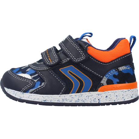 Derby garçon cuir bébé rishon Bleu 2 - vertbaudet enfant 
