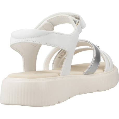 Sandales fille modèle j sandal kodette gir Blanc c0007 3 - vertbaudet enfant 