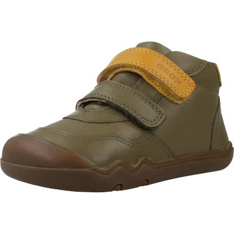 Baskets à scratchs garçon b steppieup Bleu+Vert 10 - vertbaudet enfant 