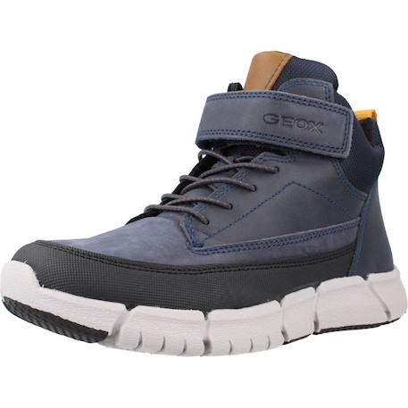 Bottes garçon modèle j flexyper b. Bleu c4002+Marron c6002 4 - vertbaudet enfant 