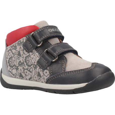 Bottes garçon modèle b each boy Bleu+Gris 11 - vertbaudet enfant 