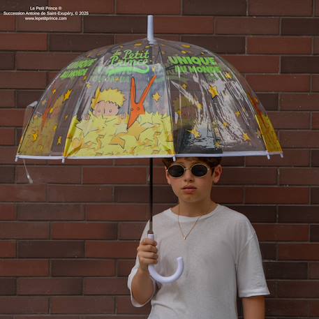 Parapluie transparent unique au monde - le petit prince Jaune 2 - vertbaudet enfant 