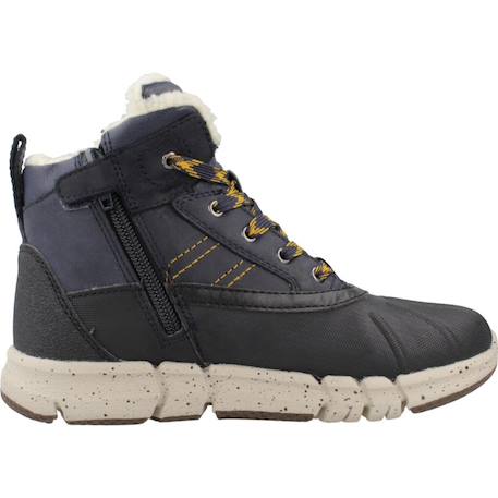 Botte garçon cuir flexyper Bleu 1 - vertbaudet enfant 