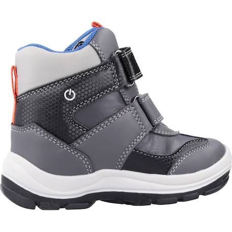 Botte garçon synthétique bébé flanfil Bleu+Gris 7 - vertbaudet enfant 
