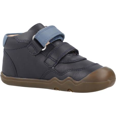 Baskets à scratchs garçon b steppieup Bleu+Vert 5 - vertbaudet enfant 