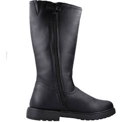 Chaussures-Botte fille synthétique eclair
