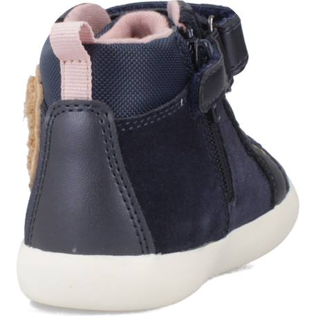 Baskets fille zippées b gisli Bleu 3 - vertbaudet enfant 