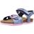Sandales fille modèle b sandal chalki girl Bleu c0694+Bleu cf48t 10 - vertbaudet enfant 