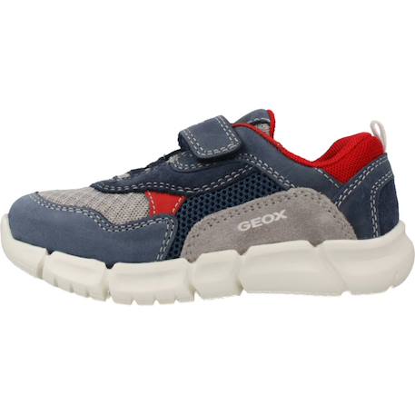 Basket garçon cuir bébé flexyper Bleu c0661+Bleu c4mf4 2 - vertbaudet enfant 
