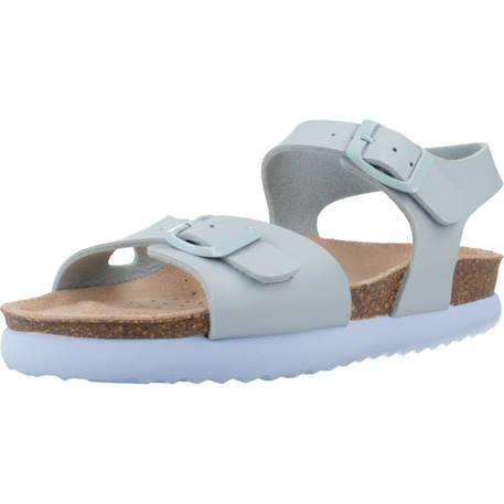 Sandales fille modèle j sandal bubblebow g Bleu c4016+Rose c8010 4 - vertbaudet enfant 