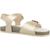 Sandales à brides Argent rose+D´or+Rose c0514 11 - vertbaudet enfant 