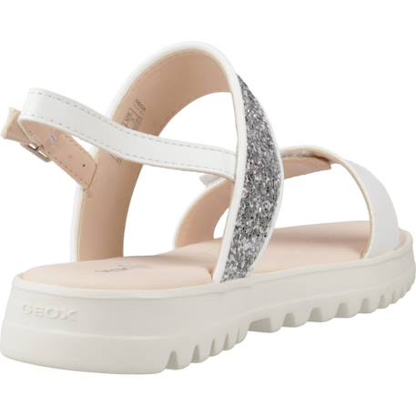 Sandale fille synthétique sandal coralie Blanc c1z1n 3 - vertbaudet enfant 