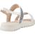 Sandale fille synthétique sandal coralie Blanc c1z1n 3 - vertbaudet enfant 