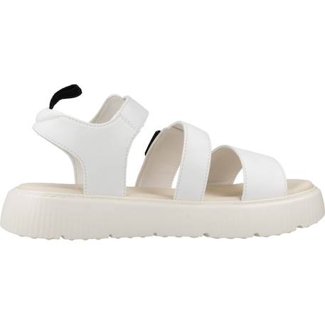 Sandales fille modèle j sandal kodette gir Blanc c1000 1 - vertbaudet enfant 