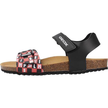 Sandales garçon modèle j ghita boy Noir 2 - vertbaudet enfant 