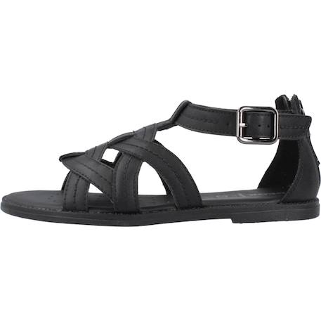 Sandales fille modèle j5535g Noir c9999+Rose c8172 2 - vertbaudet enfant 