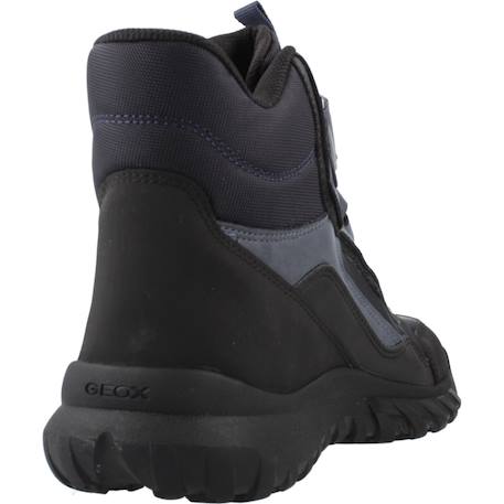 Botte garçon synthétique simbyos Bleu c4321+Noir c0005+Noir c0245 3 - vertbaudet enfant 