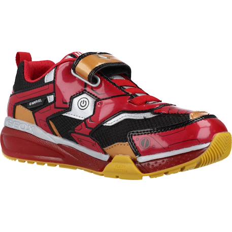 Basket garçon synthétique bayonyc Rouge 5 - vertbaudet enfant 