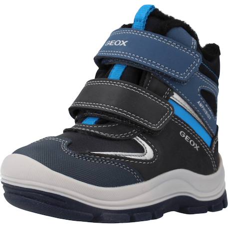 Botte garçon synthétique bébé flanfil Bleu+Noir 4 - vertbaudet enfant 