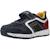 Basket garçon cuir bébé alben Bleu c4335+Noir c0260 4 - vertbaudet enfant 
