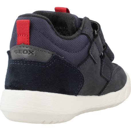 Basket garçon cuir bébé hyroo Bleu+Vert 3 - vertbaudet enfant 