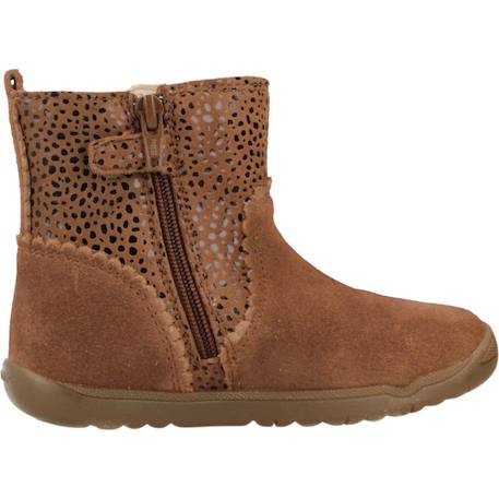 Bottes fille modèle b macchia Marron 1 - vertbaudet enfant 