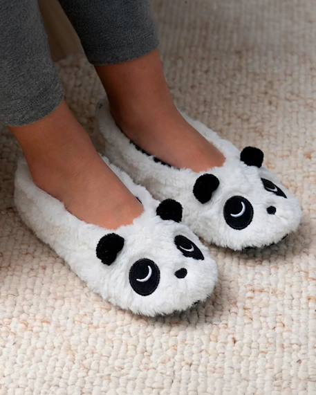 Chaussons ballerines ultra confortables et légères, semelle fine anti-dérapante Ivoire 2 - vertbaudet enfant 
