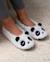 Chaussons ballerines ultra confortables et légères, semelle fine anti-dérapante Ivoire 2 - vertbaudet enfant 