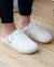 Chaussons mules sabot confort interieur imitation fourrure Ivoire 2 - vertbaudet enfant 
