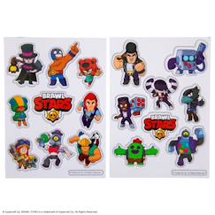 Jouet-Activités artistiques et musicales-Autocollants 3d - brawl stars