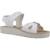 Sandales en cuir  à scratch Blanc+Blanc c1000 11 - vertbaudet enfant 