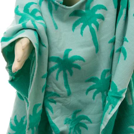 Poncho de plage enfant Bleu 3 - vertbaudet enfant 