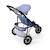Poussette de jogging moderne à 3 roues pour poupées Bleu 3 - vertbaudet enfant 