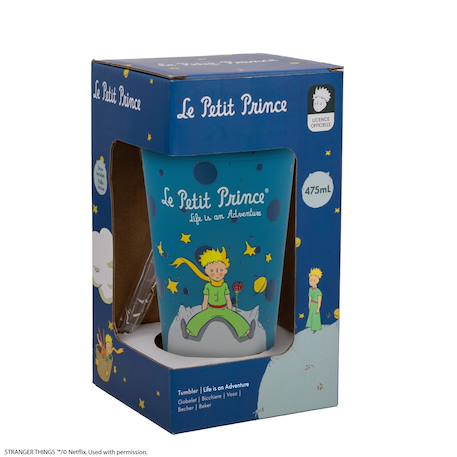 Gobelet tumbler la vie est une aventure - le petit prince Bleu 6 - vertbaudet enfant 
