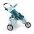Poussette de jogging moderne à 3 roues pour poupées Bleu 1 - vertbaudet enfant 