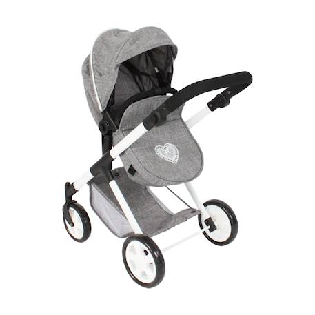 Poussette pour poupée mila Gris 5 - vertbaudet enfant 