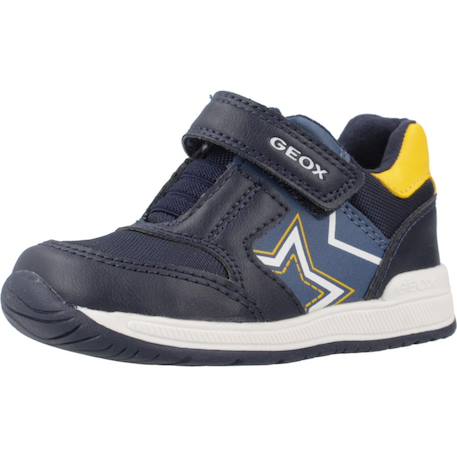 Basket garçon modèle b rishon boy Bleu c0657+Bleu c4244+Gris c0069 4 - vertbaudet enfant 