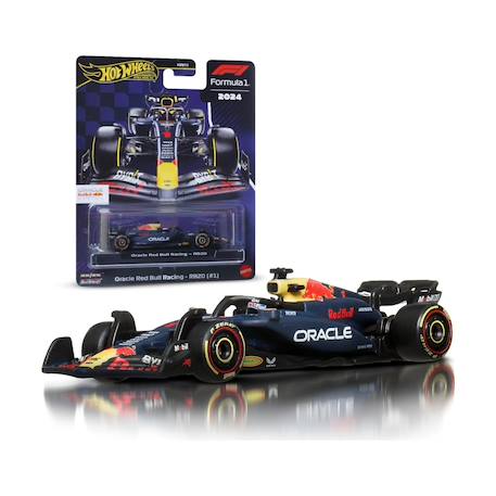 Hot wheels - véhicule bull racing rb20 formule 1 Violet 2 - vertbaudet enfant 