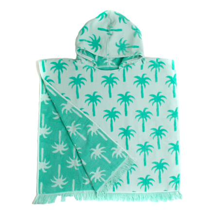 Poncho de plage enfant Bleu 1 - vertbaudet enfant 