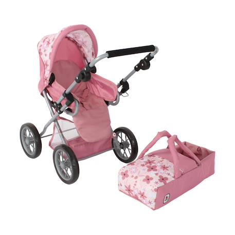 Poussette pour poupée combinée leni Rose 3 - vertbaudet enfant 