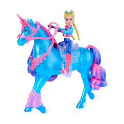 Jouet-Jeux d'imagination-Unicorn academy - l'école des licornes - playset interactif river et isabel