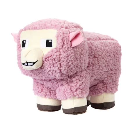 Minecraft peluche mouton rose Rose 3 - vertbaudet enfant 