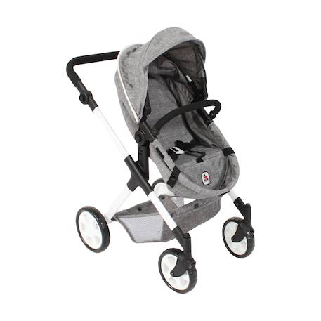 Poussette pour poupée mila Gris 4 - vertbaudet enfant 