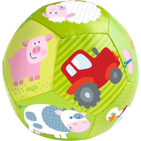 Balle d'éveil pour bébé - à la ferme Vert 2 - vertbaudet enfant 