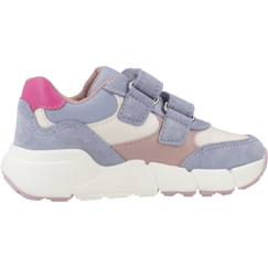 Chaussures-Chaussures bébé 17-26-Basket fille cuir bébé
