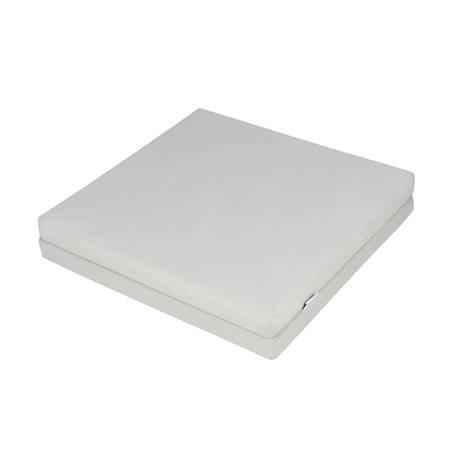 Matelas bébé pliant 2 parties 60x120cm Gris clair 2 - vertbaudet enfant 